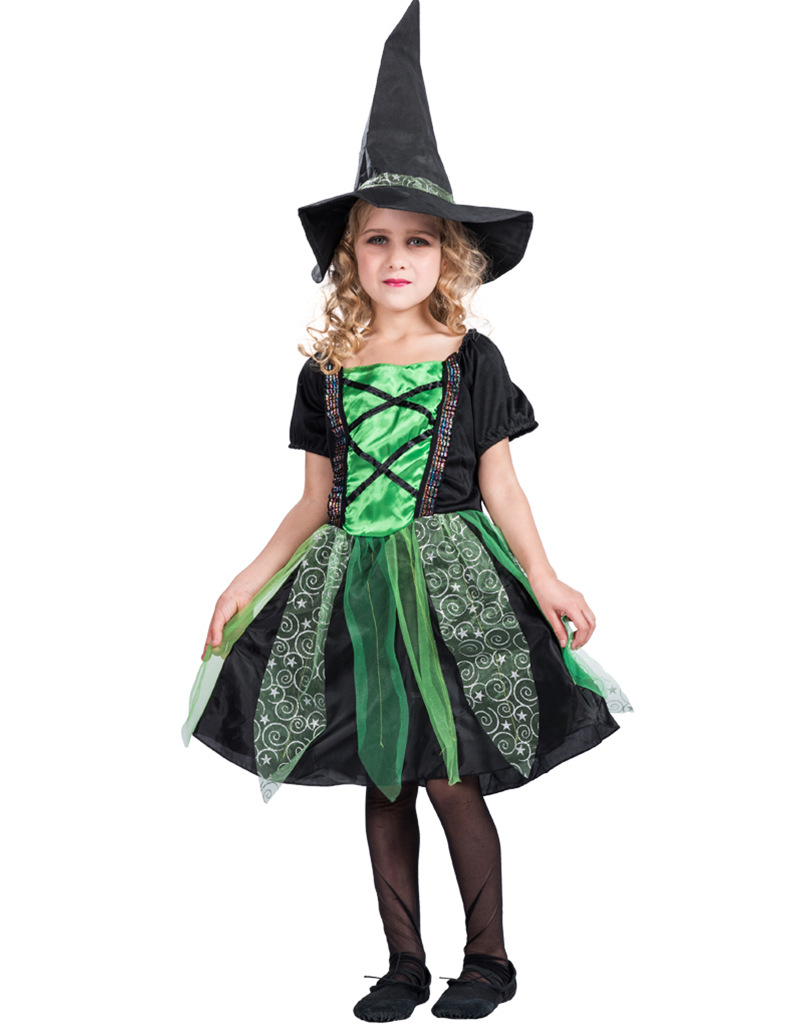 F68146-1 witch costume for girls